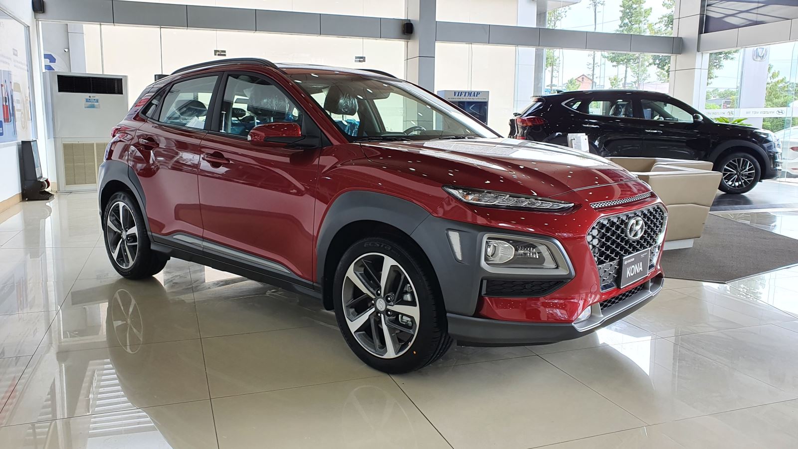 Hyundai Kona phiên bản Turbo được trang bị hộp số ly hợp kép 7 cấp