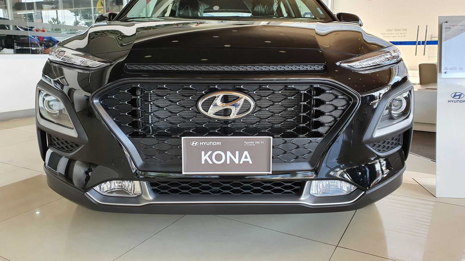 Lưới tản nhiệt của Hyundai Kona phiên bản đặc biệt