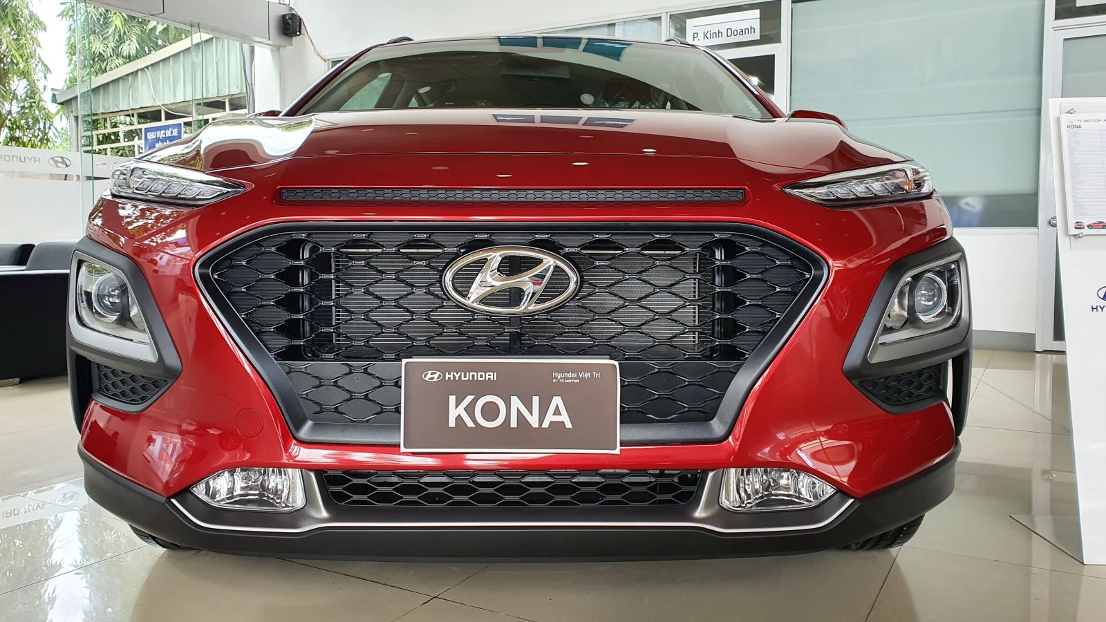 Lưới tản nhiệt của Hyundai Kona