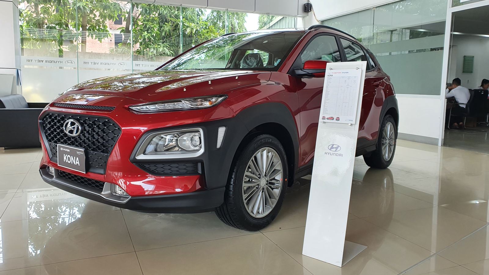 Kona là dòng xe thiết kế mới lạ của Hyundai đẹp và bắt mắt