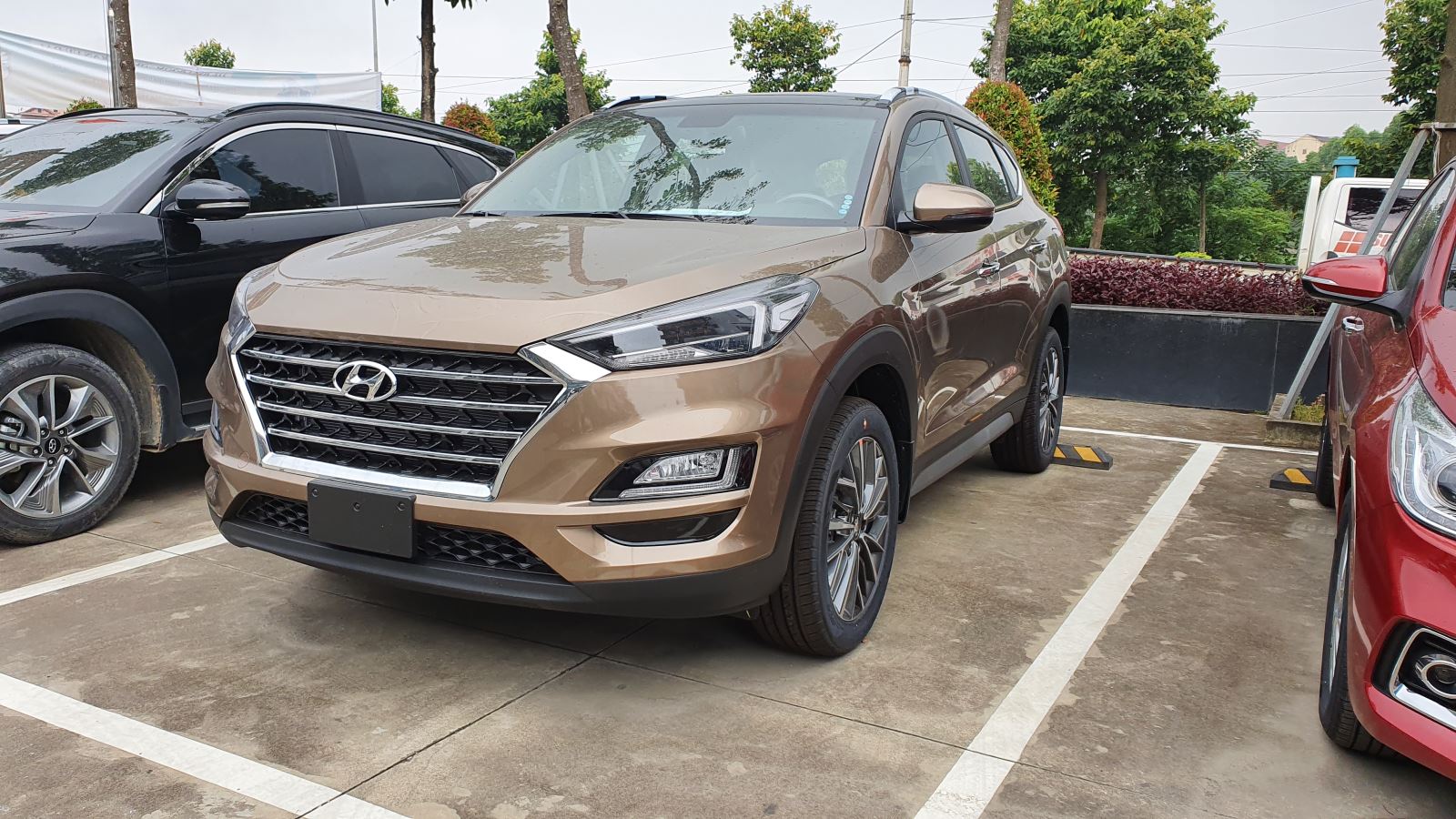 Hyundai Tucson mẫu xe ô tô được mua trả góp nhiều tại đại lý Việt Trì