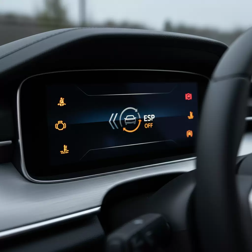 gemini_image_1768645144 Hệ thống ESP là một trong những tính năng an toàn chủ động quan trọng nhất trên ô tô hiện nay