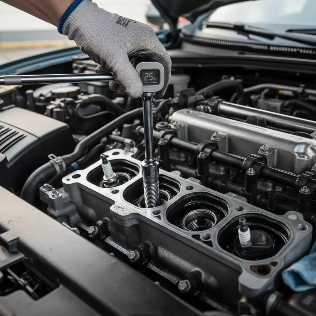 gemini_image_1768648019-1 Sử dụng cần siết lực là kỹ thuật bắt buộc để bảo vệ ren nắp máy