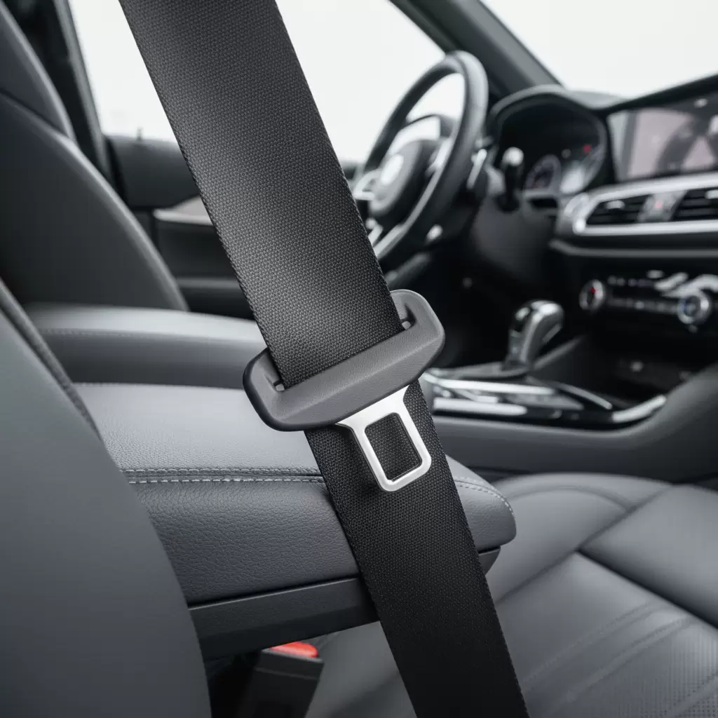 gemini_image_1768649682 Dây đai an toàn là bộ phận cốt lõi đảm bảo an toàn cho người ngồi trên xe ô tô