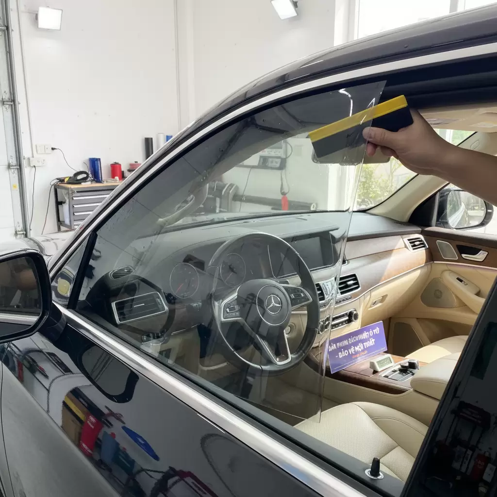 gemini_image_1768651677-1 Sử dụng phim cách nhiệt là giải pháp hiệu quả để bảo vệ nội thất da khỏi tác hại của tia UV