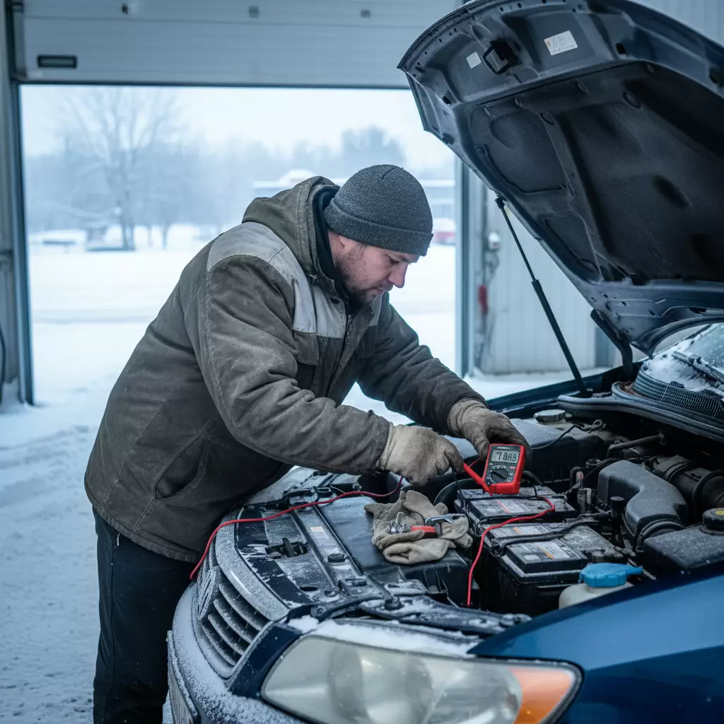 gemini_image_1768652098 Kiểm tra điện áp bình ắc quy giúp tránh tình trạng xe không khởi động được giữa chừng