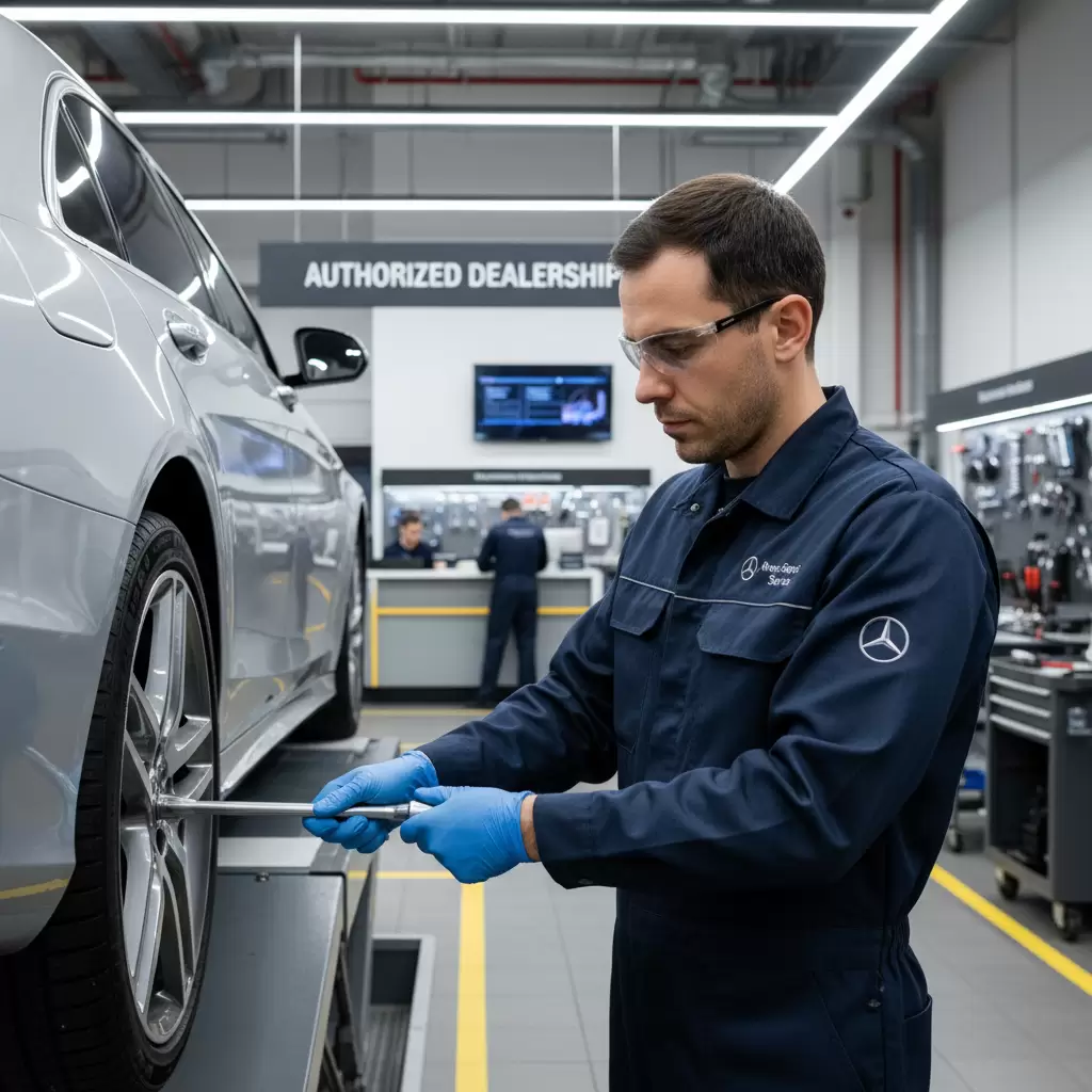 gemini_image_1768655994 Bảo dưỡng xe định kỳ tại các trung tâm chính hãng giúp đảm bảo an toàn tuyệt đối