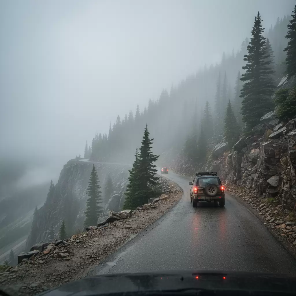 Lái xe đường đèo đòi hỏi kỹ năng và sự chuẩn bị kỹ lưỡng để đảm bảo an toàn