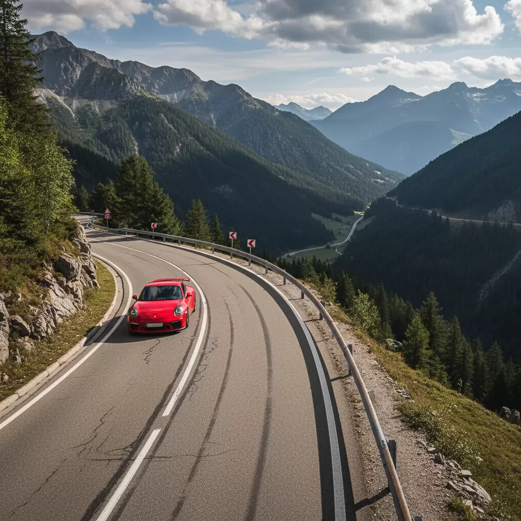 Giữ đúng làn đường và khoảng cách an toàn là nguyên tắc sống còn khi đi đường đèo