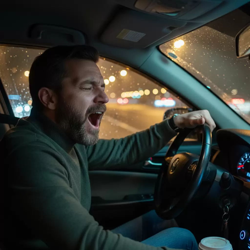 gemini_image_1768657810-1 Sự mệt mỏi và buồn ngủ làm suy giảm nghiêm trọng khả năng phản xạ của tài xế