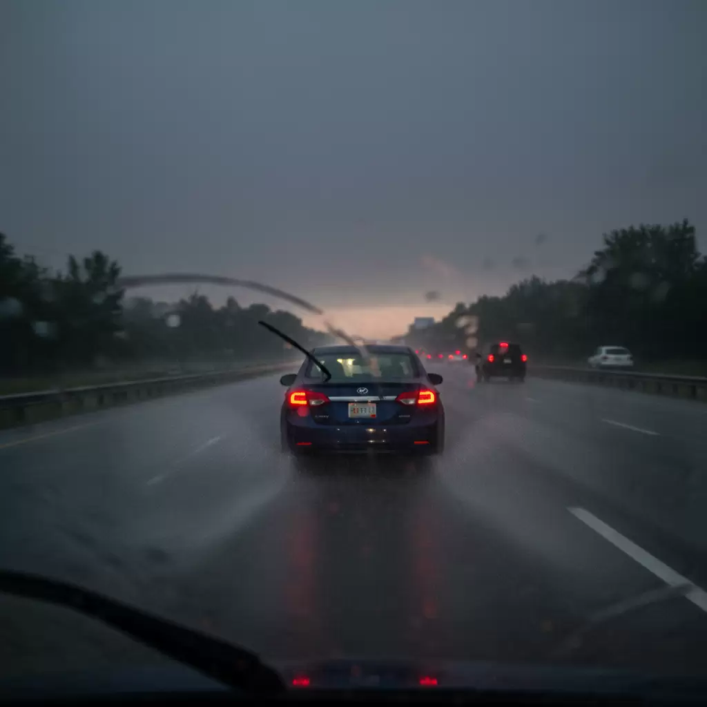 gemini_image_1768658109-1 Điều kiện thời tiết xấu đòi hỏi tài xế phải gia tăng khoảng cách an toàn hơn mức bình thường