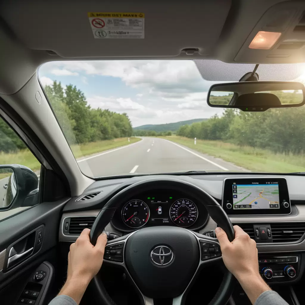 gemini_image_1768659899 Tư thế ngồi đúng giúp tối ưu hóa tầm nhìn và khả năng phản xạ khi xử lý tình huống trên đường