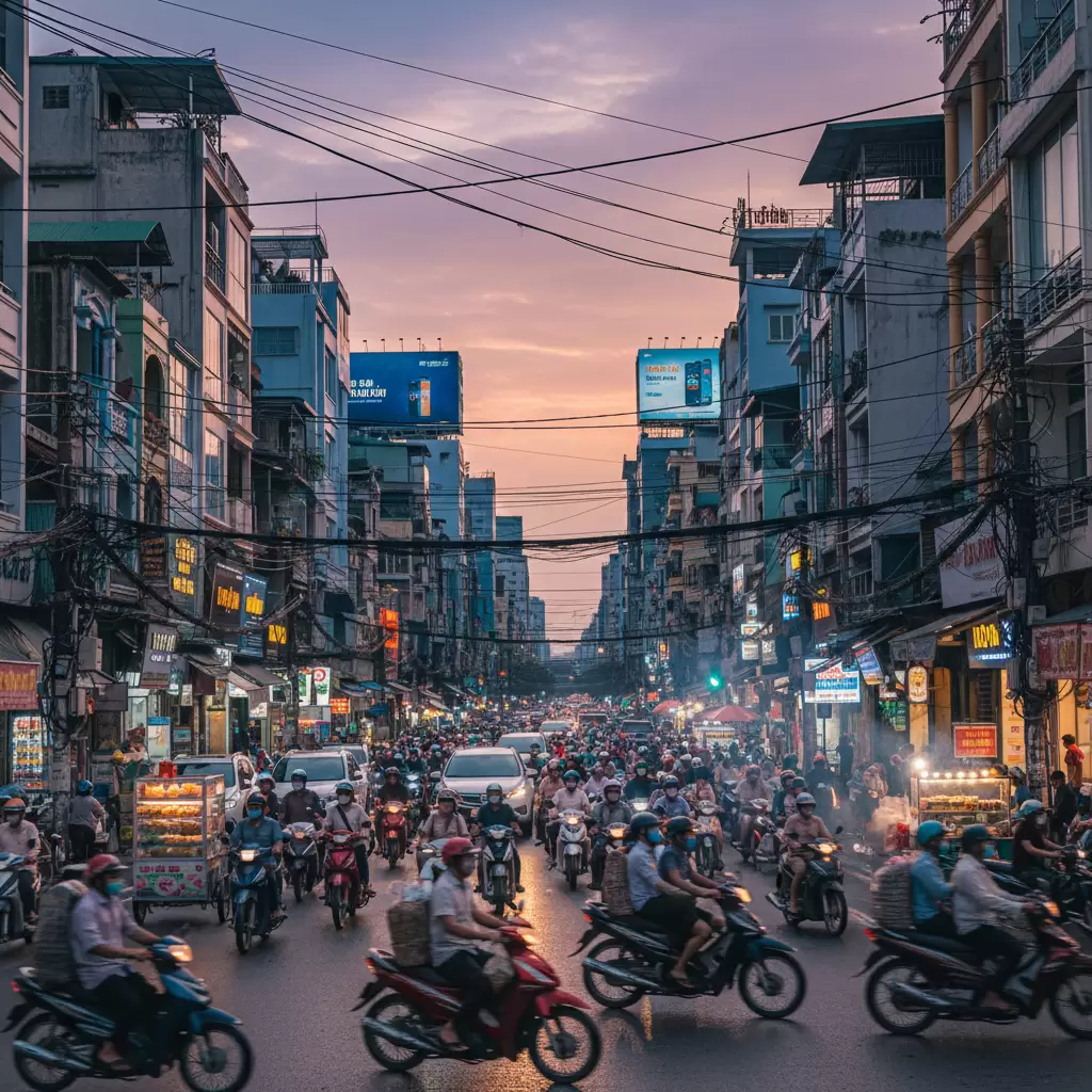 Giao thông tại các ngã tư lớn thường rất phức tạp và đòi hỏi sự tập trung cao độ