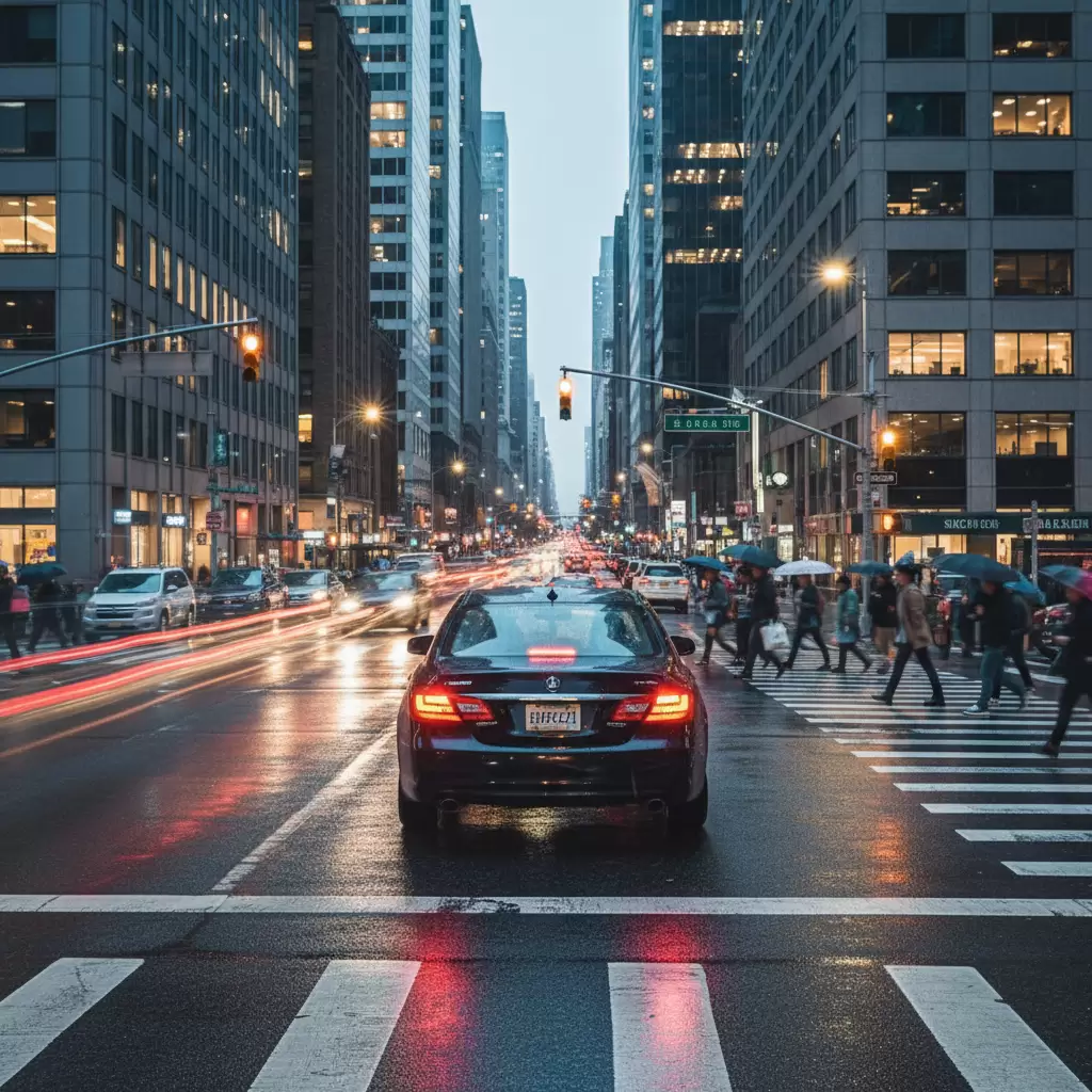 Sử dụng đèn báo rẽ đúng cách giúp thông báo lộ trình và đảm bảo an toàn khi chuyển hướng