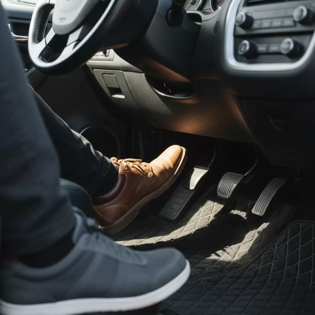 gemini_image_1768666575 Điều phối chân ga và phanh nhịp nhàng là yếu tố then chốt để tiết kiệm xăng