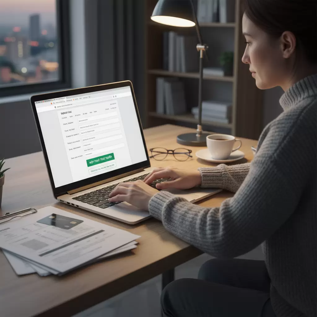 gemini_image_1768669687-1 Nộp lệ phí trước bạ điện tử giúp tiết kiệm thời gian và công sức cho chủ xe