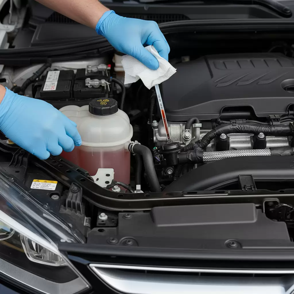 gemini_image_1768674899-1 Mức dầu trợ lực thấp hoặc dầu bẩn là nguyên nhân hàng đầu gây nặng lái