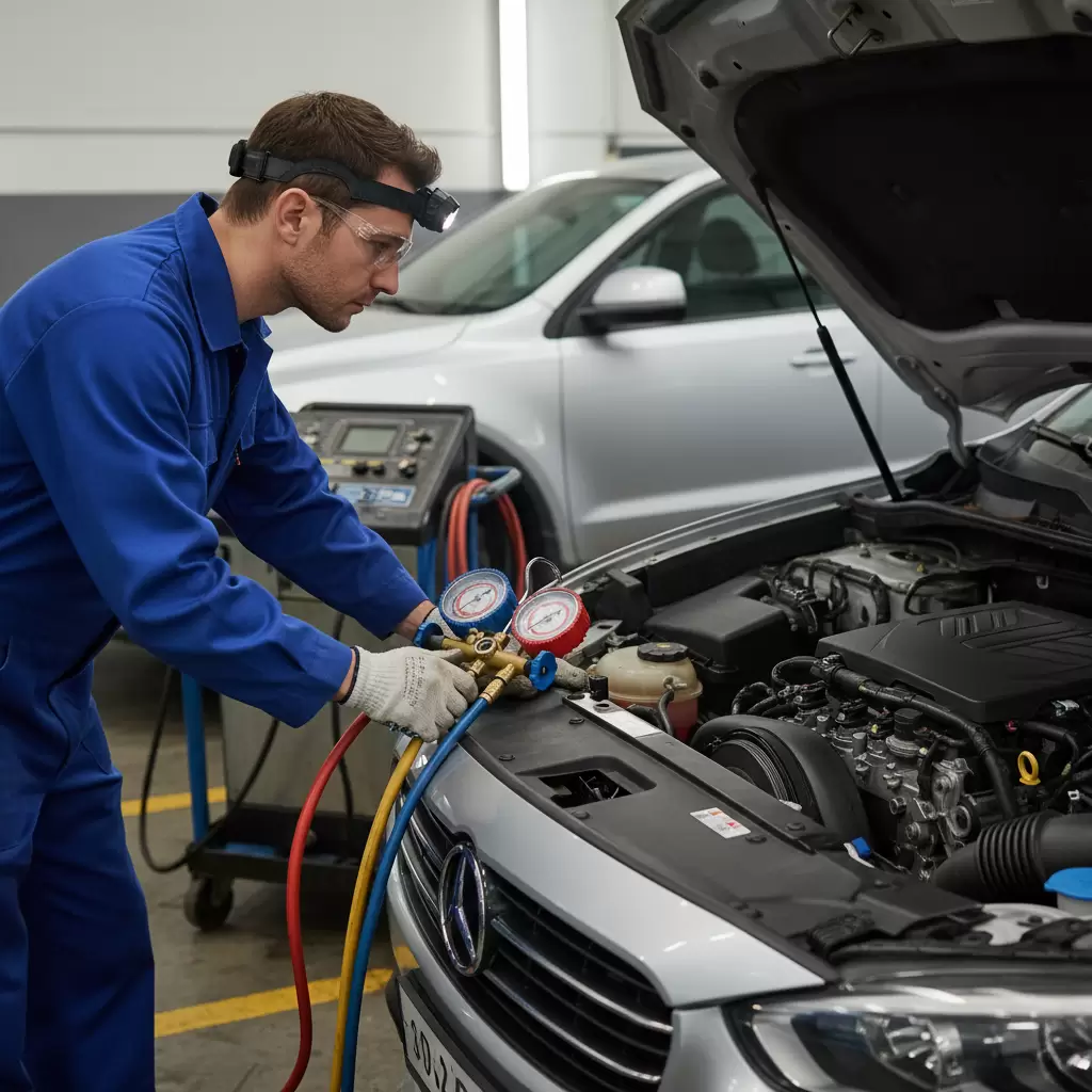 Kiểm tra áp suất hệ thống máy lạnh để phát hiện sớm các dấu hiệu suy giảm hiệu suất