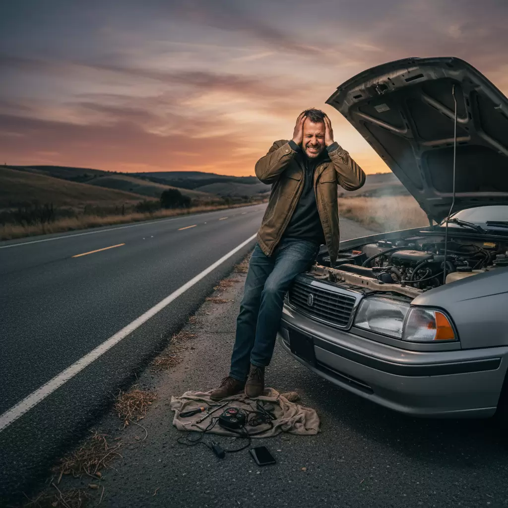 Tình trạng xe không đề được gây ra nhiều phiền toái và lo lắng cho người tài xế