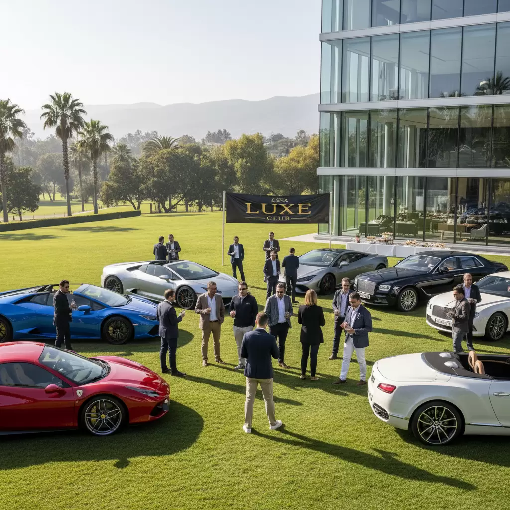 Một buổi gặp gỡ định kỳ của cộng đồng những người đam mê xe hơi chuyên nghiệp