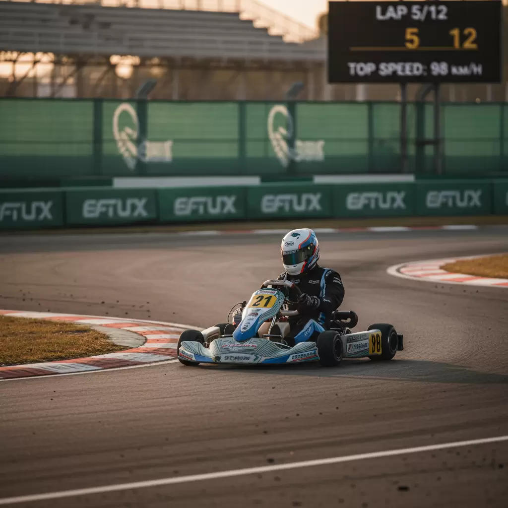 Trải nghiệm cảm giác tốc độ đầy phấn khích trên đường đua mini xe hơi